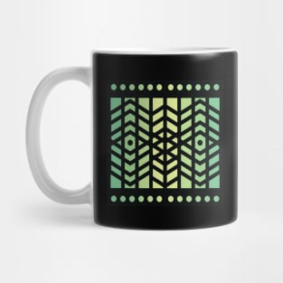 “Dimensional Being” - V.6 Green - (Geometric Art) (Dimensions) - Doc Labs Mug